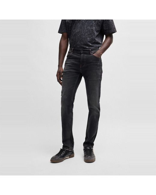 Boss Black Delaware Five Pocket Slim Fit Jeans for men