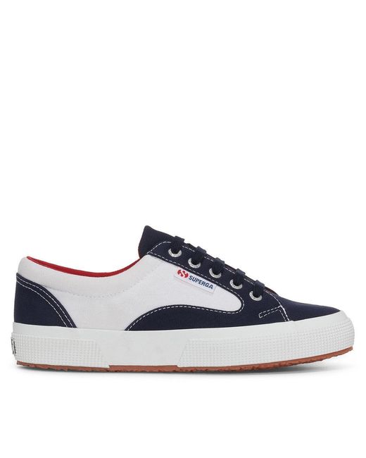 Superga Blue Adult 2750 Blocks Trainers