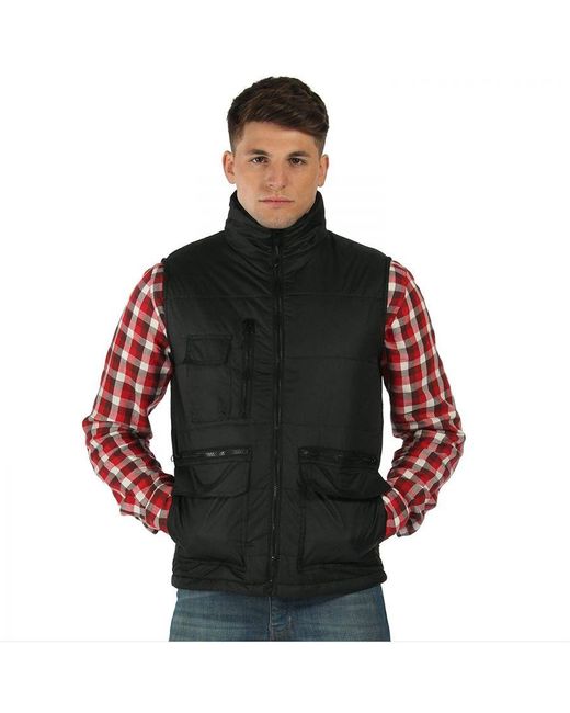 Regatta Black Steller Bodywarmer for men