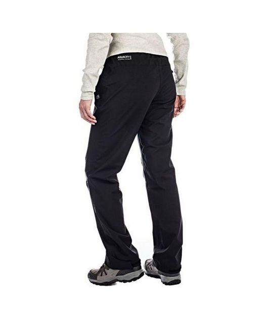 Craghoppers Gray Outdoor Classic /Ladies Aysgarth Waterproof Stretch Trousers