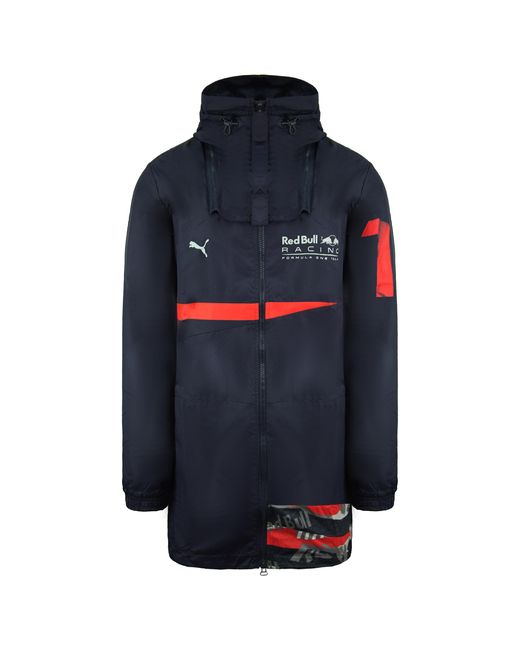 PUMA Blue Bull Racing Rct Long Sleeve Zip Up Jacket 577760 01 Nylon for men