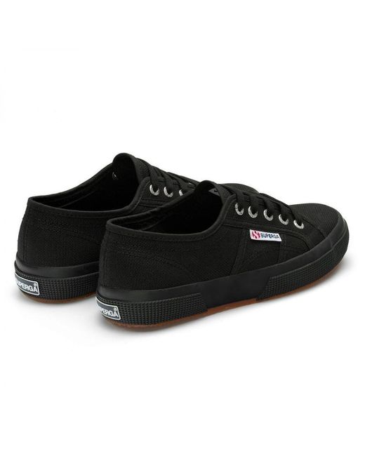 Superga Black Adult 2750 Cotu Classic Vegan Trainers (Full)