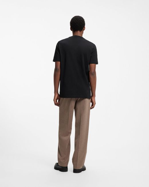 Boss Black Regular Fit Short Sleeve Logo Detail T-Shirt for men