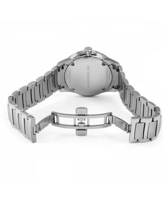 Burberry Bu10004 Herrenuhr in Metallic für Herren