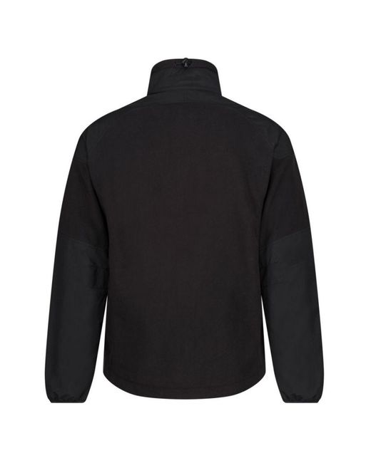 Regatta Black Professional Broadstone Full Zip Fleece Jacket for men