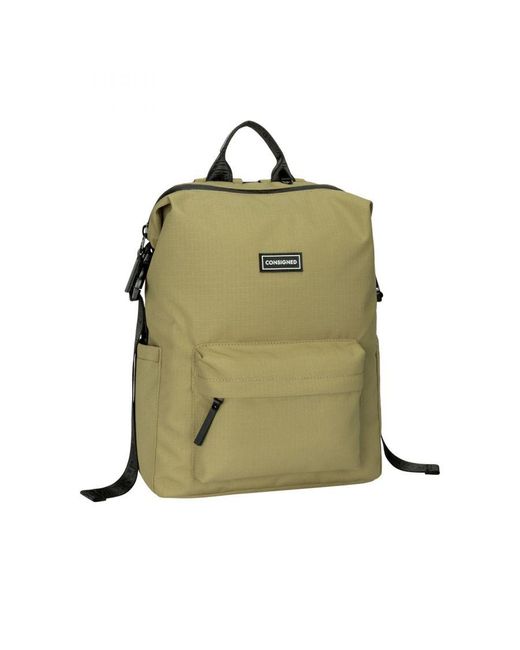 Consigned Green Lamont L Front Pocket Backpack