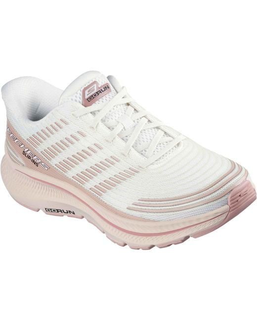Skechers White Go Run Consistent 2.0 Senna Trainers