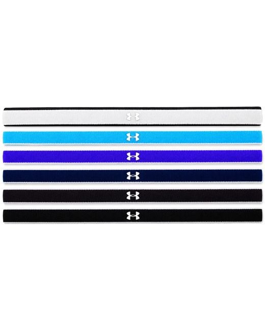 Under Armour Blue 6-Pack Mini Headband