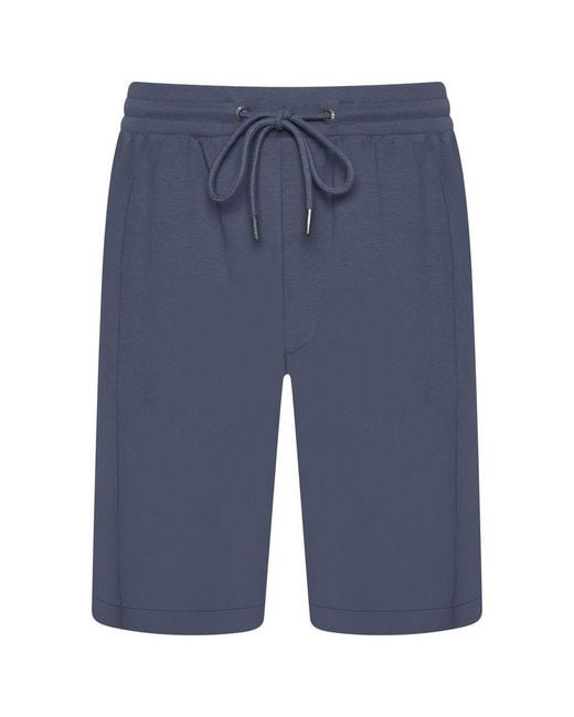 KAM Jeanswear Blue Kam Interlock Shorts Zip Pocket Plus Size for men