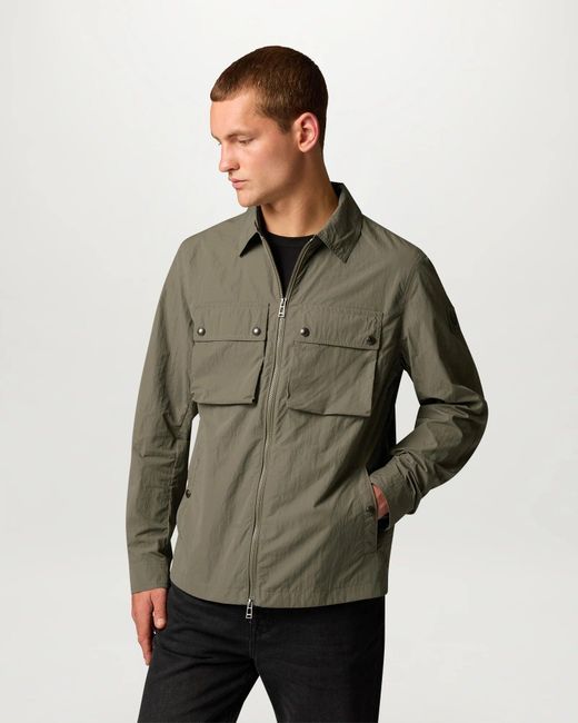 Belstaff Green Tourer Overshirt for men