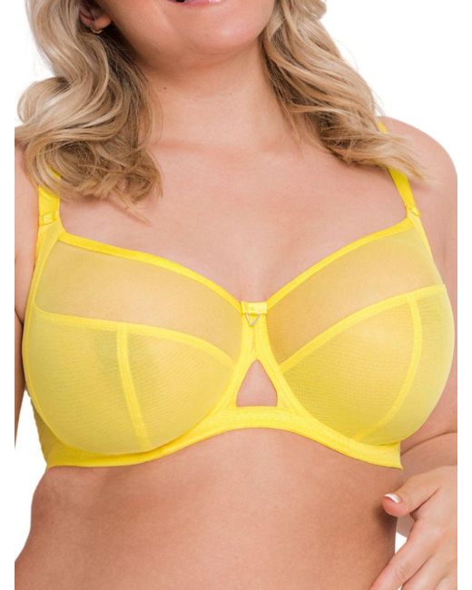 Curvy Kate Yellow Victory Balcony Bra