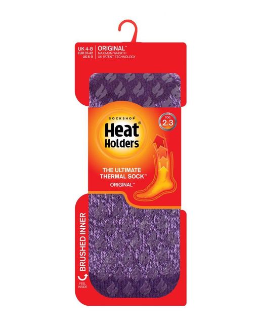 Heat Holders Purple Heat Holders Womens