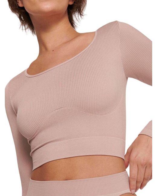 Sloggi Pink Ever Infused Aloe Long Sleeved Top