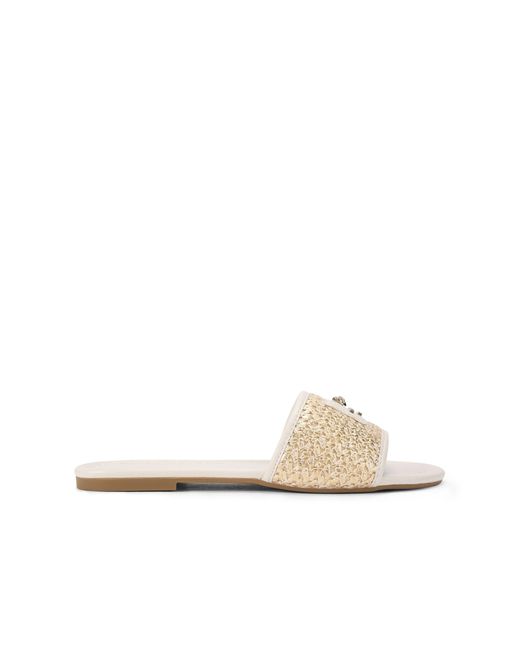 Kurt Geiger Natural Chiswick Flat Sandal Sandals