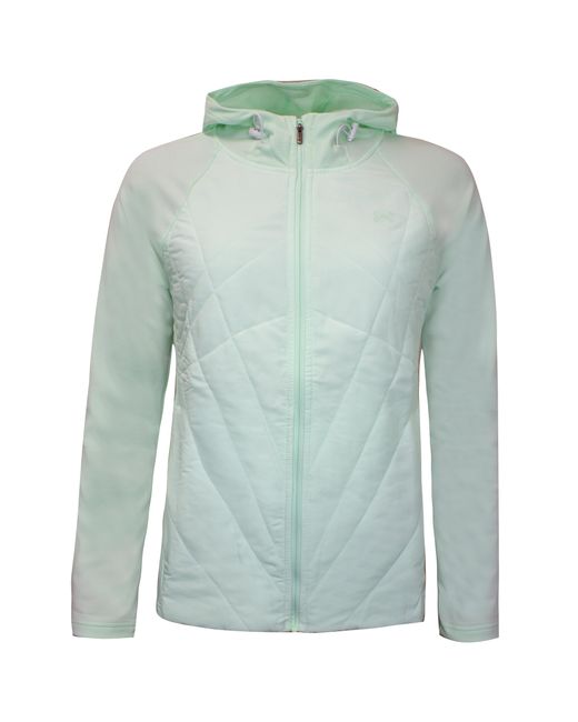 Under Armour Green Sprint Hybrid Jacket Zip Up Hooded Track Top 1350784 403
