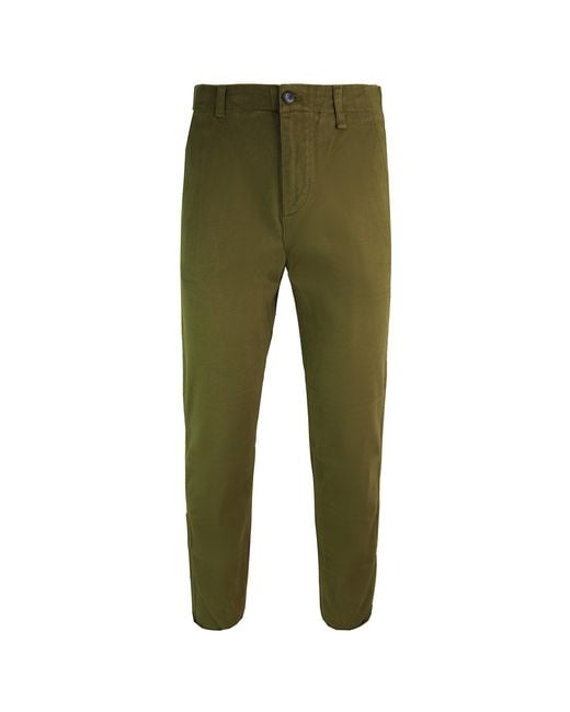 Lacoste Green Leisure Relaxed Fit Trousers Cotton for men