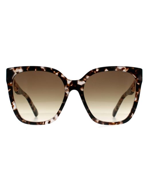 Moschino Brown Square Havana Gradient Mos098/S