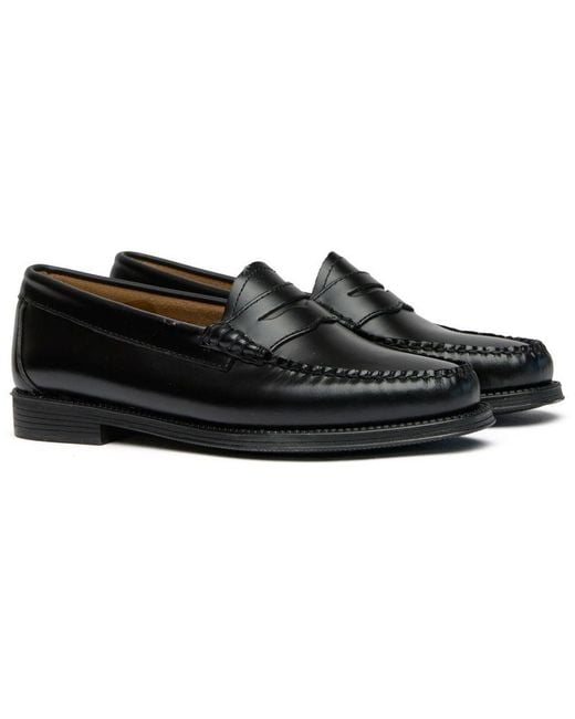 G.H.BASS Black Weejun Ii Penny Shoes