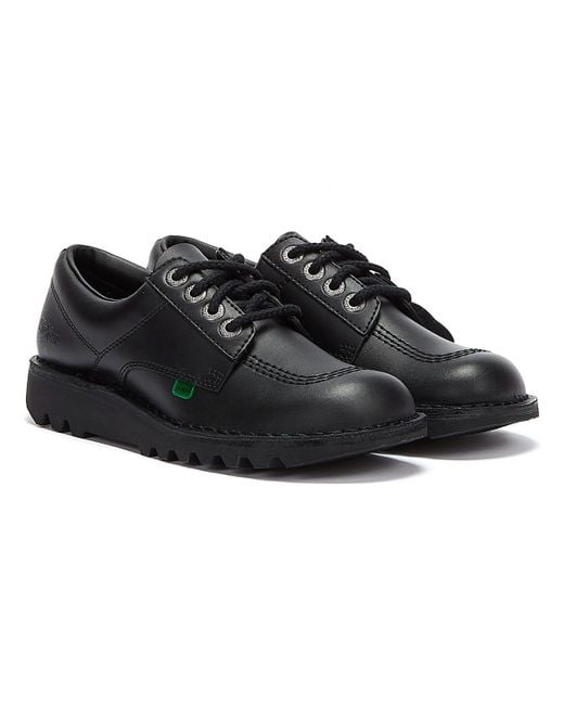 Kickers Black Kick Lo Core Shoes for men