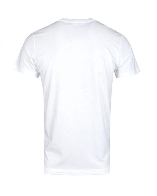 DIESEL T-shirt T-rubin Mannen Wit in het White voor heren