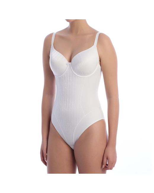 Selene White Bdvanessa Shaping Body With Underwire And Cups