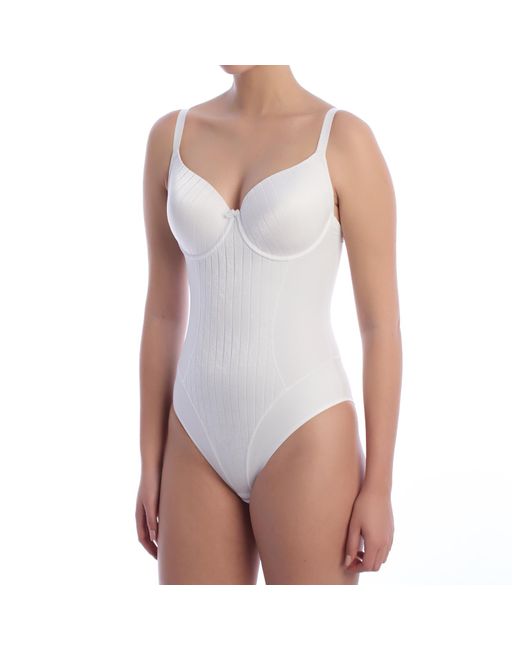 Selene White Bdvanessa Shaping Body With Underwire And Cups