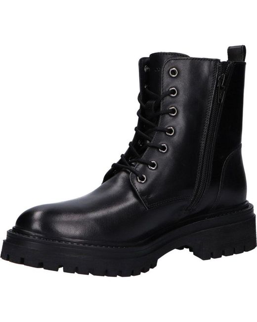 Geox Black Ankle Boots For