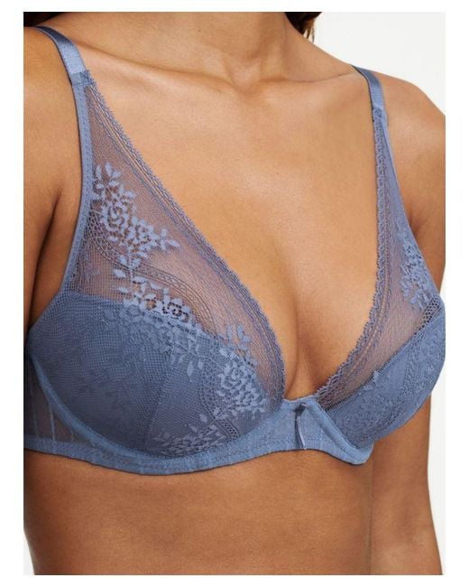 Passionata Blue Maddie Plunge T-Shirt Bra