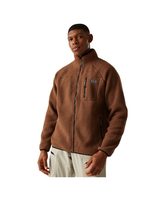 Dare 2b Brown Camber Recycled Fleece (Dark) for men