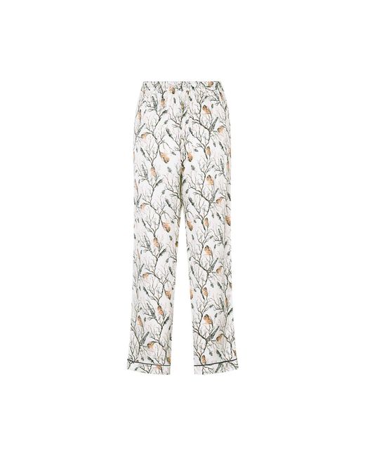 CCDK White Janet Pj Pants Ld99