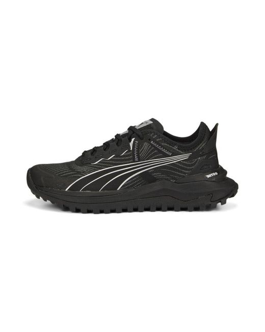 PUMA Black Voyage Nitro 2 Trail Running Shoes
