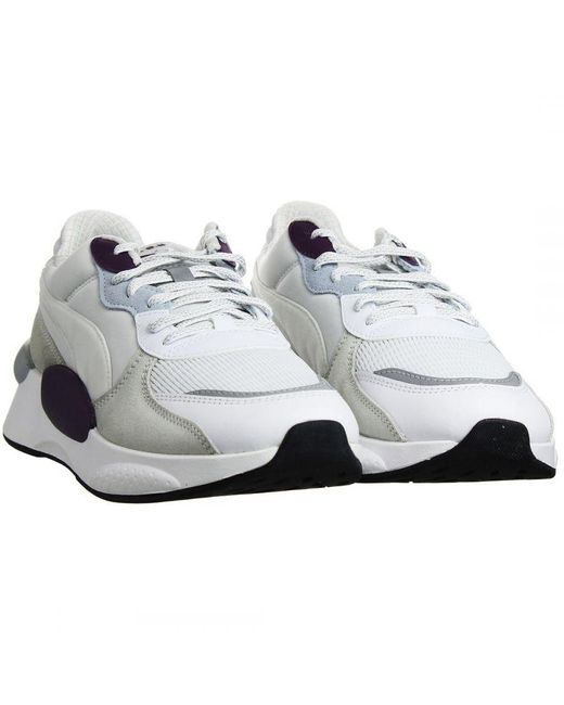 PUMA White Rs 9.8 Gravity Trainers for men