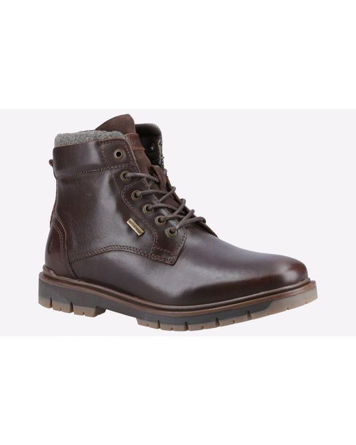 Hush Puppies Brown Peter Waterproof Memory Foam for men