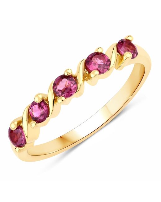Rafaela Donata Pink Khushi Sterling Ring