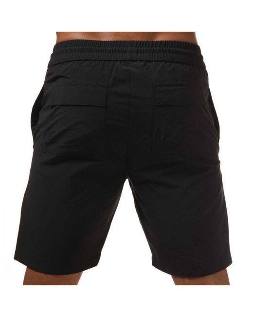 Nicce London Black Element Cargo Short for men