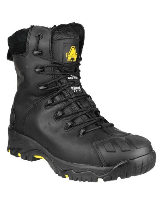 Amblers Safety Black Boot