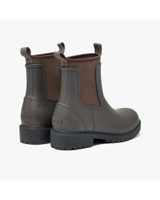 Joules Brown Oakfield Wellies Choc