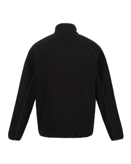 Regatta Black Hadfield Full Zip Fleece Jacket for men