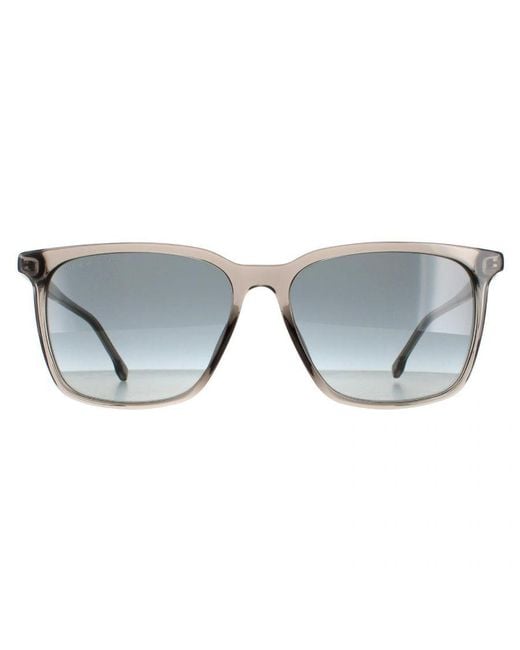 BOSS Rectangle Dark Gradient 1086 S Sunglasses in Grey for Men Lyst UK