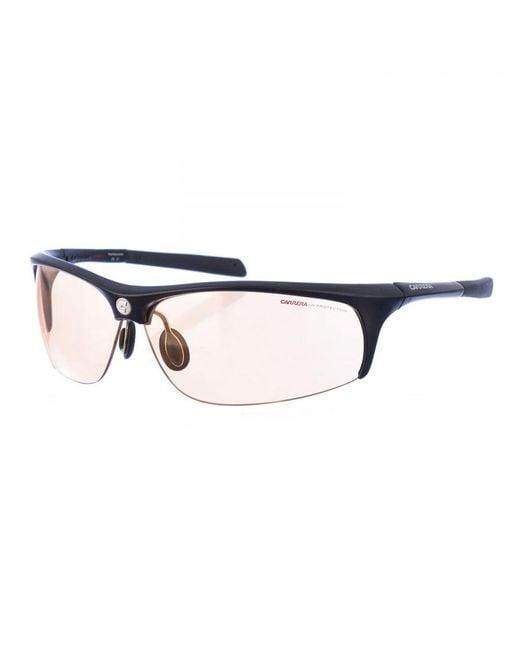 Carrera Black Pugno Rectangular Shaped Acetate Sunglasses for men