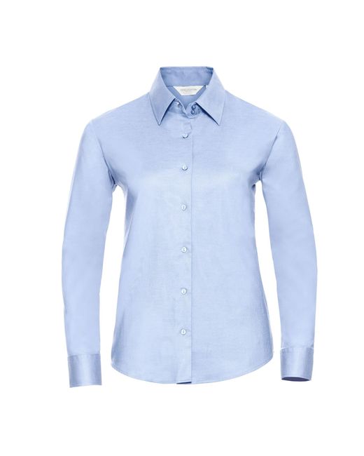 Russell Blue Collection /Ladies Oxford Long-Sleeved Shirt (Oxford)