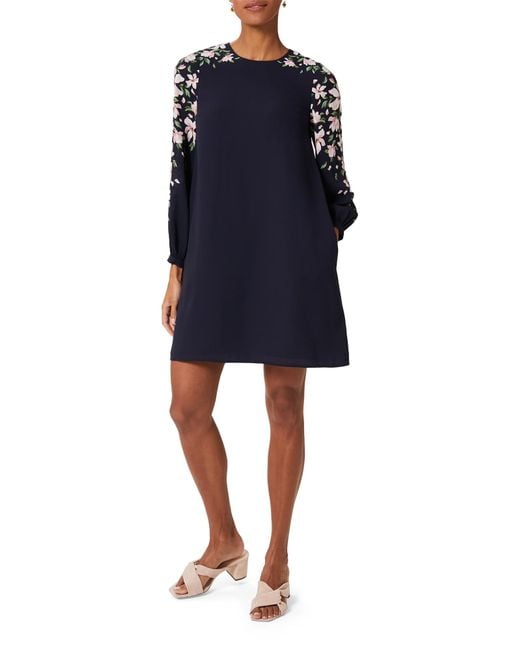 Hobbs Blue Zoey Dress