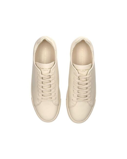 Kurt Geiger Natural Leather Lennon Sneakers for men