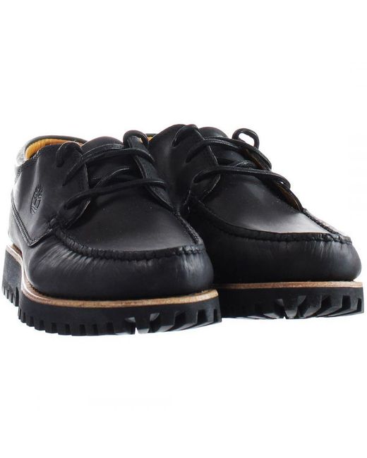 Timberland Black Jacksons Landing Shoes for men