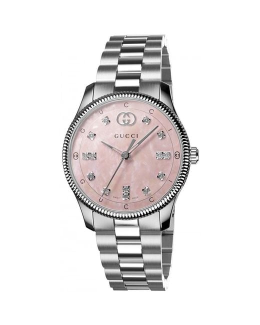 Gucci Metallic Ya1265062 G-Timeless 29Mm Ladies Watch