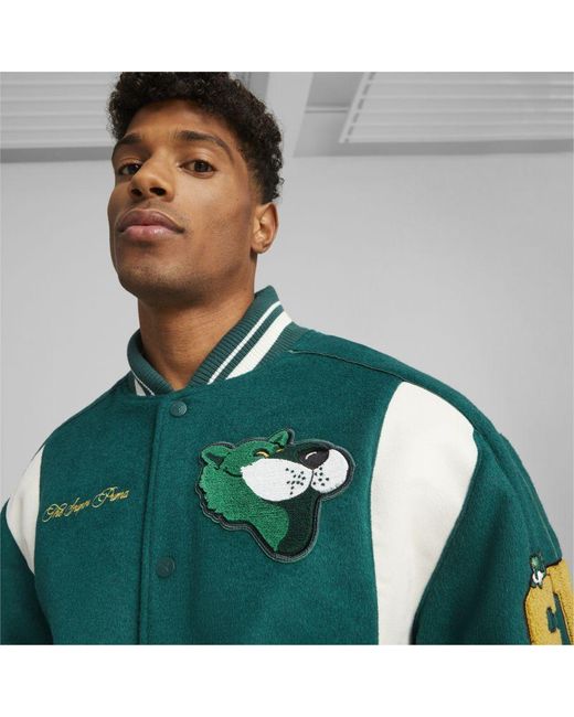 PUMA Green The Mascot T7 College Jacket