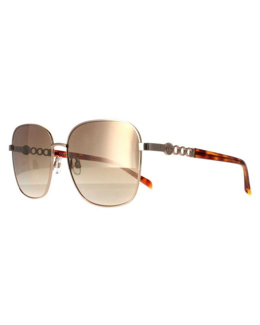 Karen Millen Brown Square Shiny Dark Gradient Km7020 Metal
