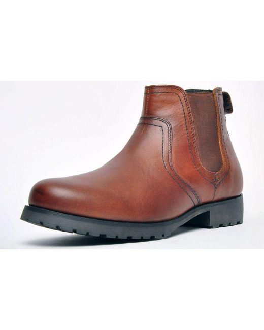 Red Tape Black Bello Leather for men