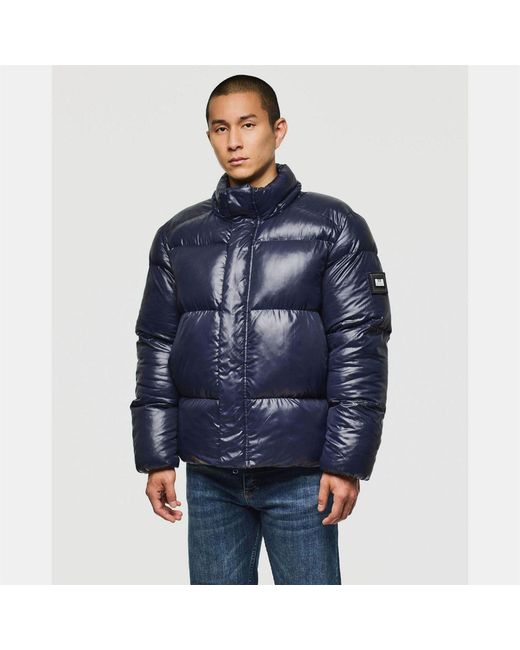 Weekend Offender Blue Odetta Primaloft Jacket for men