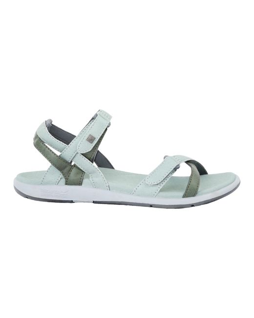 Regatta Blue Great Outdoors /Ladies Lady Santa Cruz Open Toe Sandals (Glacier/Four Leaf Clover)